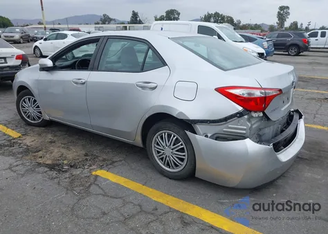 2015 Toyota Corolla Le from USA, damaged, VIN 5YFBURHE8FP284803